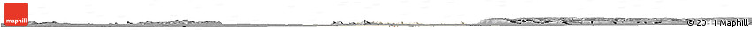 Shaded Relief Horizon Map of Materi, darken, desaturated