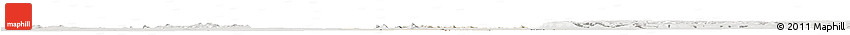 Shaded Relief Horizon Map of Materi, lighten, semi-desaturated