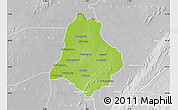 Physical Map of Materi, lighten, desaturated