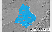 Political Map of Materi, desaturated