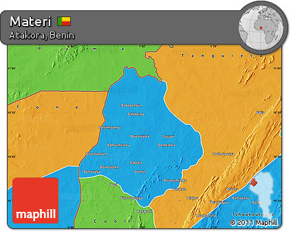 Political Map of Materi