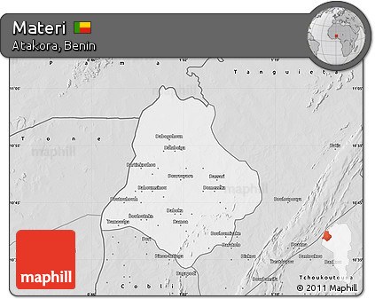 Silver Style Map of Materi