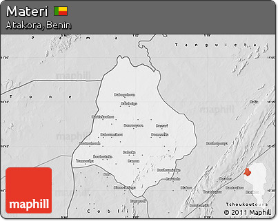 Silver Style Map of Materi