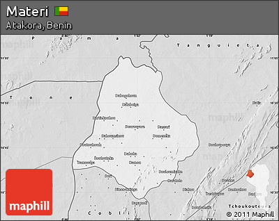 Silver Style Map of Materi