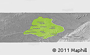 Physical Panoramic Map of Materi, desaturated