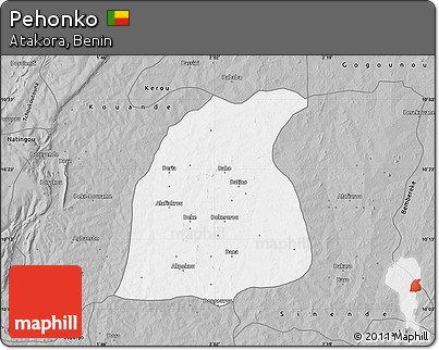 Gray Map of Pehonko