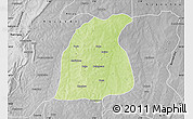Physical Map of Pehonko, desaturated