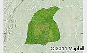 Satellite Map of Pehonko, lighten