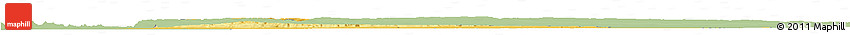 Savanna Style Horizon Map of Tanguieta, single color outside