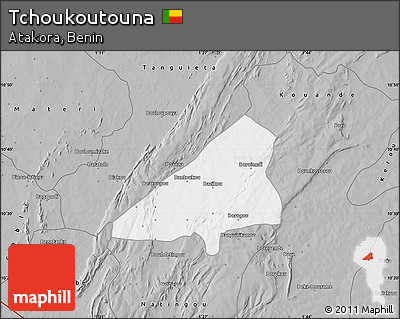 Gray Map of Tchoukoutouna
