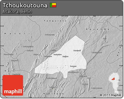 Gray Map of Tchoukoutouna