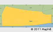 Savanna Style Simple Map of Cotonou