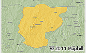 Savanna Style 3D Map of Bembereke