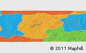 Political Panoramic Map of Bembereke