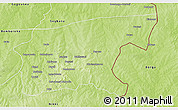 Physical 3D Map of Kalale