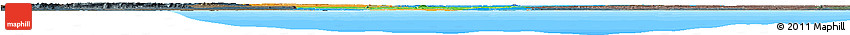 Political Horizon Map of Benin, darken, semi-desaturated, land only