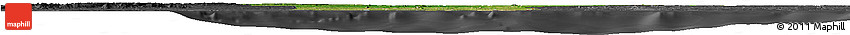 Satellite Horizon Map of Benin, darken, desaturated