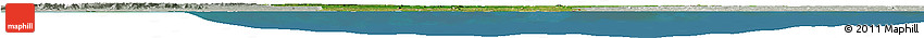 Satellite Horizon Map of Benin, lighten, semi-desaturated, land only