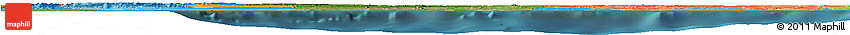 Satellite Horizon Map of Benin, political outside, satellite sea