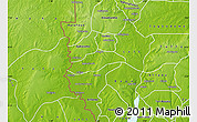 Physical Map of Dogbo-Tota