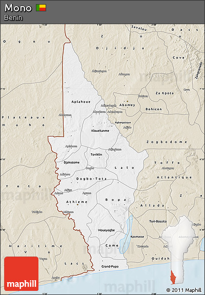 Classic Style Map of Mono