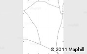 Blank Simple Map of Adjarra, no labels