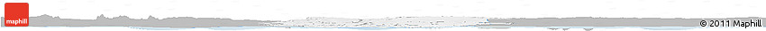 Gray Horizon Map of Oueme, single color outside