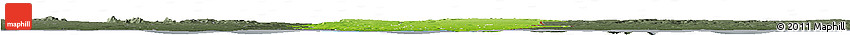 Physical Horizon Map of Oueme, darken, semi-desaturated