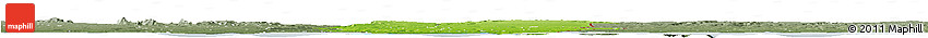 Physical Horizon Map of Oueme, semi-desaturated