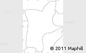 Blank Simple Map of Sakete, no labels