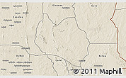 Shaded Relief 3D Map of Dassa