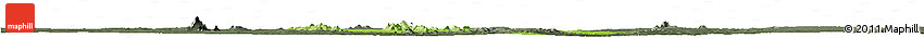 Physical Horizon Map of Dassa, darken, semi-desaturated