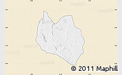 Classic Style Map of Dassa, single color outside