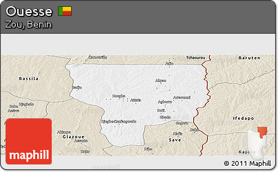 Classic Style Panoramic Map of Ouesse