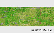 Satellite Panoramic Map of Ouesse