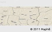 Shaded Relief Panoramic Map of Ouesse