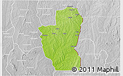 Physical 3D Map of Save, lighten, desaturated