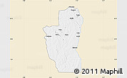Classic Style Map of Save, single color outside