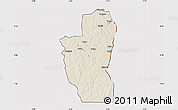 Shaded Relief Map of Save, cropped outside