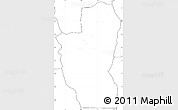 Blank Simple Map of Save, no labels