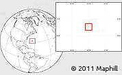 Blank Location Map of Saint George's