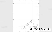 Blank Simple Map of Saint George's