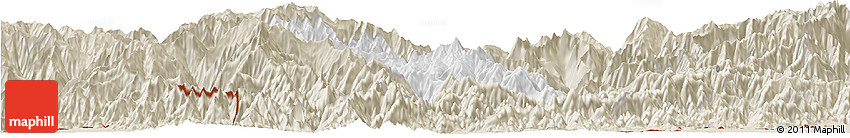 Classic Style Horizon Map of Daga
