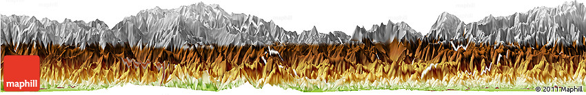 Physical Horizon Map of Daga