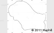 Blank Simple Map of Daga, cropped outside, no labels