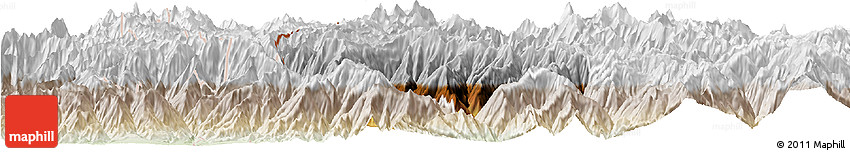 Physical Horizon Map of Haa, lighten
