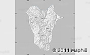 Gray Map of Lhuntshi, single color outside