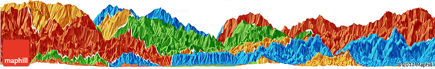 Political Horizon Map of Mongar