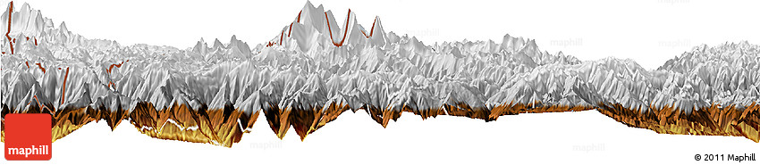 Physical Horizon Map of Paro