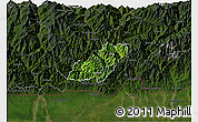 Satellite 3D Map of Pema Gatshel, darken